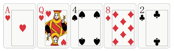  nejvyšší karta v pokeru