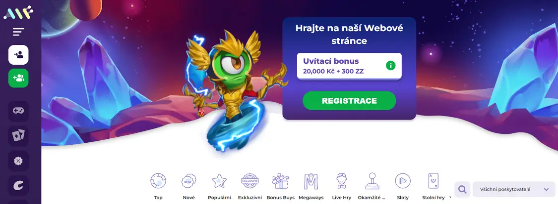 Alf Casino Domovská stránka